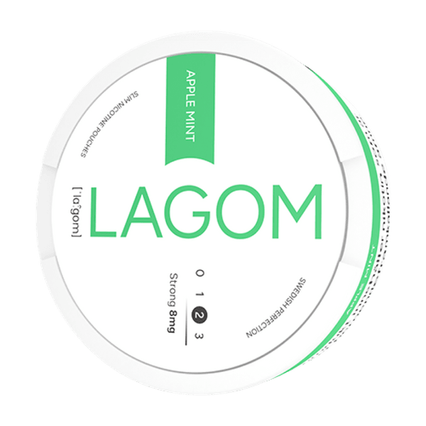 LAGOM Apple Mint Light 4mg nikotiinipadjad