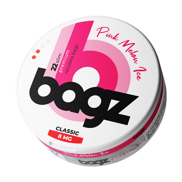 Bagz BAGZ Pink Melon Ice 8mg nicotine pouches