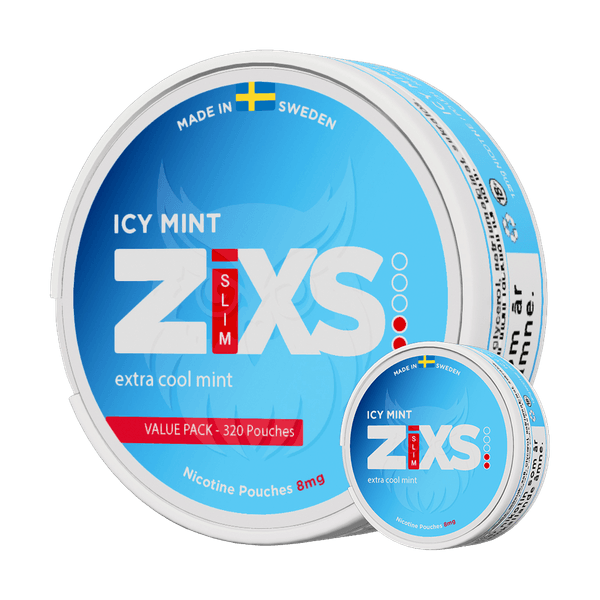 ZIXS ZIXS Icy Mint Jumbo Can nikotiinipadjad